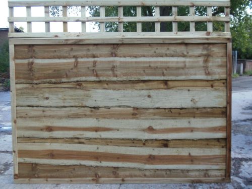 Heavy Duty Waney Lap Trellis