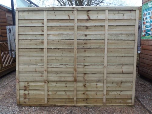 Waney Lap Fence Panels